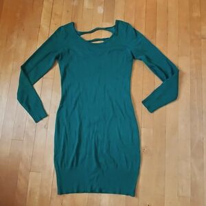 Body Central Triple Twist Back Sweater Dress